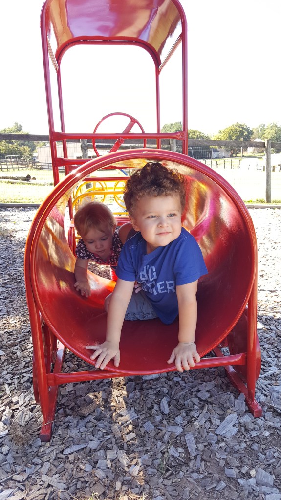 Children in the train